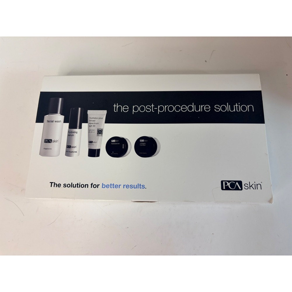 PCA SKIN The Post-Procedure Solution 5-Piece Skincare Kit Travel Size SPF 30 NEW